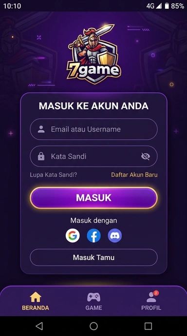Masuk ke Akun Anda di 7game dengan Mudah