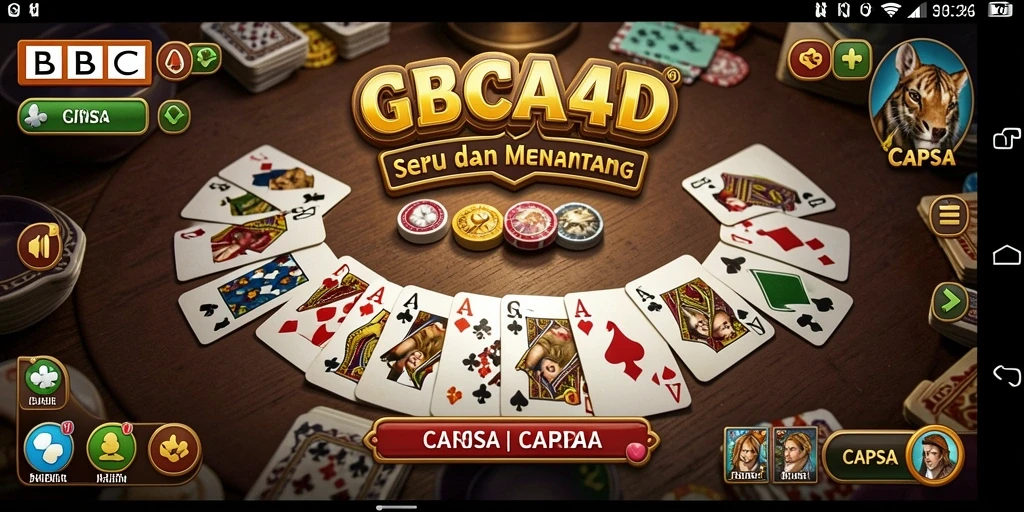 Antarmuka permainan <strong>BBCA4D</strong> yang menarik dan fungsional.